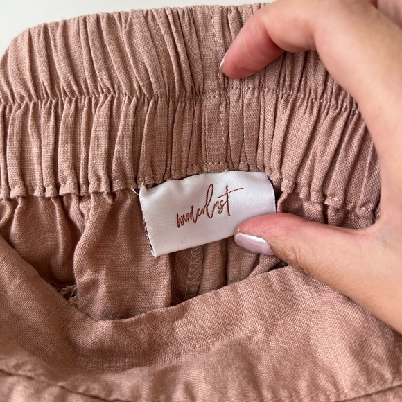 Pink wide leg capris - Picture 3 of 3